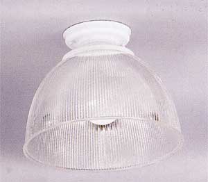 Flush Mount Ceiling Light W Open Bottom